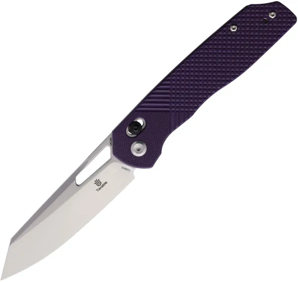 Tenable Knives Shard Crossbar Lock Purp Al T1006V5