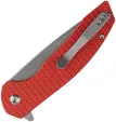 Kansept Knives Accipiter Button Lock Red Alum T1007F3