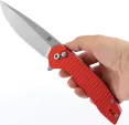 Kansept Knives Accipiter Button Lock Red Alum T1007F3