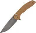 Kansept Knives Accipiter Button Lock Bronze - T1007F4