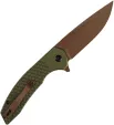 Kansept Knives Accipiter Button Lock Green T1007F5