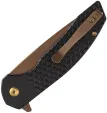 Kansept Knives Accipiter Button Lock Black T1007F6