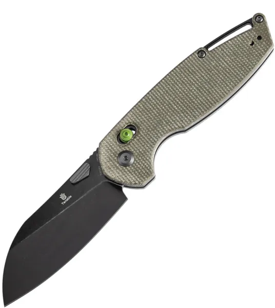 Tenable Knives Model 6 Crossbar Lock Green T1022V2