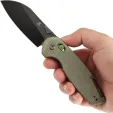 Tenable Knives Model 6 Crossbar Lock Green T1022V2