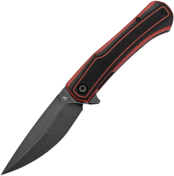 Tenable Knives Kratos Linerlock Black-Red T1024A1