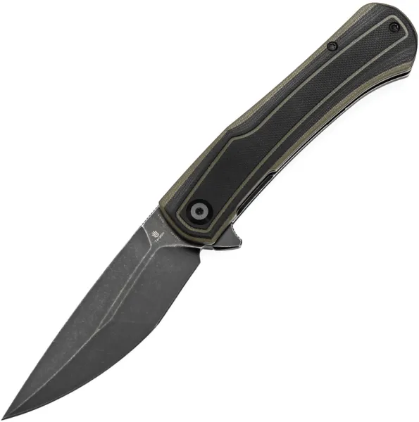 Tenable Knives Kratos Linerlock Black-Green T1024A4