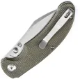Tenable Knives Nesstreet Button Lock Green T1039F4