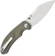 Tenable Knives Nesstreet Button Lock Green T1039F4