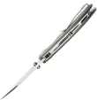 Tenable Knives Nesstreet Button Lock Green T1039F4