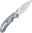 Tenable Knives Nesstreet Button Lock Blue T1039F5