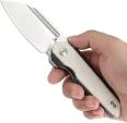Tenable Knives Rafe L Linerlock Ivory T1048A4