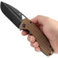Tenable Knives Bombur Linerlock Brn Frag T1054A2
