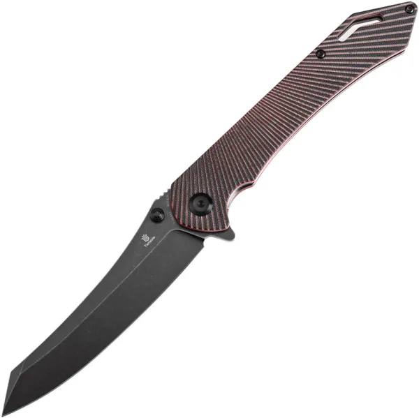 Tenable Knives Colibri Tech Linerlock Blk-Red T1060A1