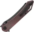 Tenable Knives Colibri Tech Linerlock Blk-Red T1060A1