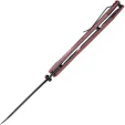 Tenable Knives Colibri Tech Linerlock Blk-Red T1060A1