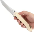 Tenable Knives Colibri Tech Linerlock Ivory T1060A4