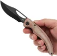 Tenable Knives Gideon Linerlock Brown T1119A2