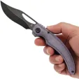 Tenable Knives Gideon Linerlock Purple Mic T1119A4