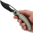Tenable Knives Gideon Linerlock Green Mic T1119A6