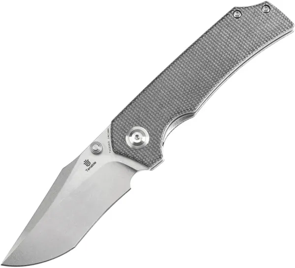 Tenable Knives Fermi Linerlock Black Micarta T1122A3