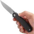 Tenable Knives Einar Linerlock SW Black T2072A3
