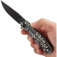 Tenable Knives Einar Linerlock White CF T2072A4