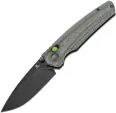 Tenable Knives Raven Crossbar Lock Grn Mic - T2109V5