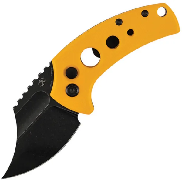 Kansept Knives Wasp Button Lock Yellow T2144F4