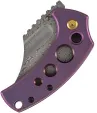 Kansept Knives Wasp Button Lock Purple Ti T2144F6