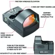 Tasco 1x25 4-MOA Red Dot Sight TASRDPRS