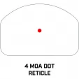 Tasco 1x25 4-MOA Red Dot Sight TASRDPRS