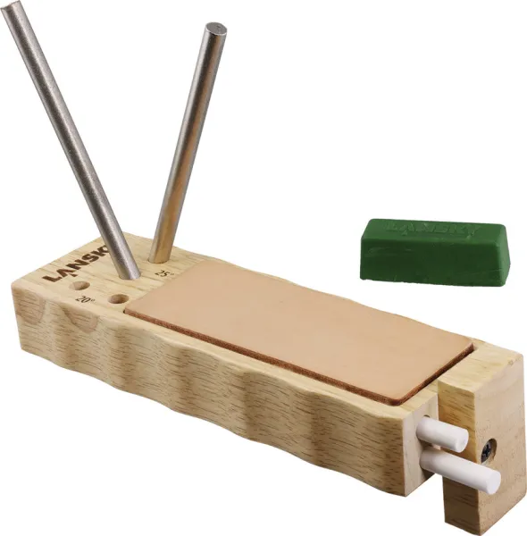 Lansky Turn-Box With Leather Strop sharpeners TB2D2CL