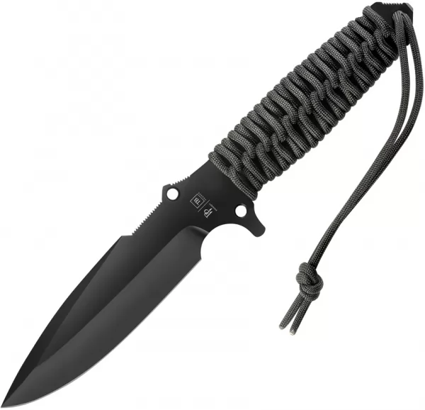 TB Outdoor Survival Fixed Blade Black TBO031