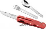TB Outdoor French Army Camp Knife Red TBO134