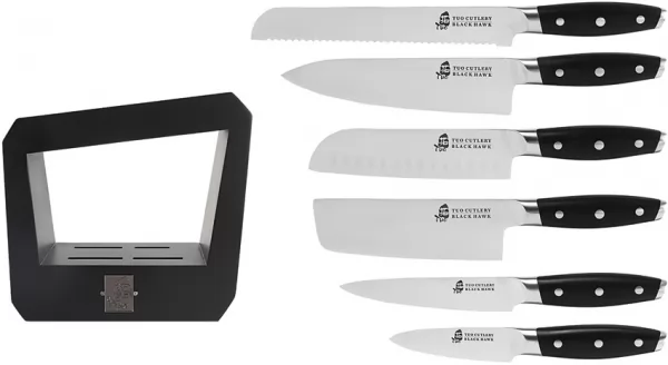 Tuo Cutlery Black Hawk 7pc Kitchen Set TC1216