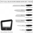 Tuo Cutlery Black Hawk 7pc Kitchen Set TC1216