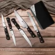Tuo Cutlery Legacy 6pc Kitchen Knife Set TC1510