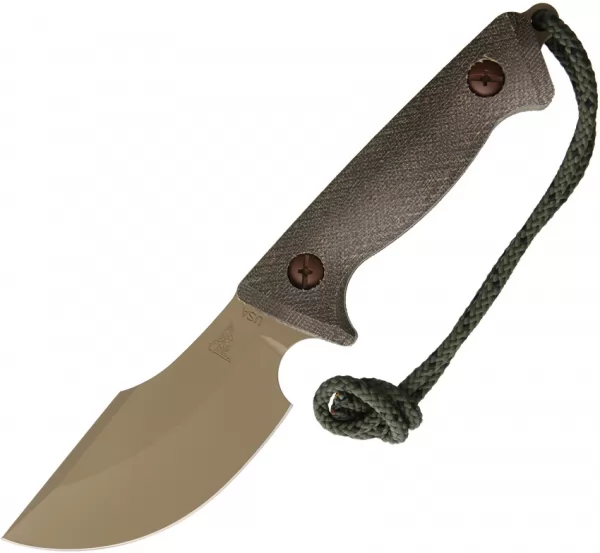 Treeman Combat Knives Path Finder Coyote Leather TCK035