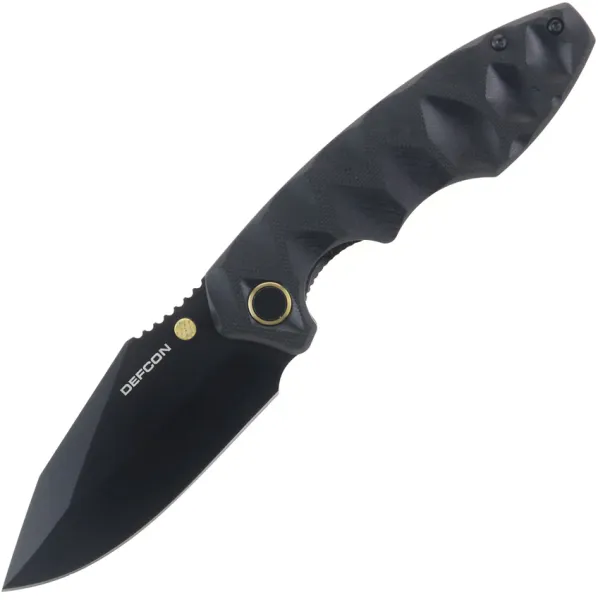 Defcon Linerlock Black-Gold TD004F2