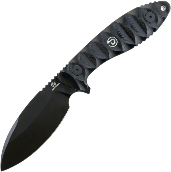 Defcon Tactical Fixed Blade Black TD009