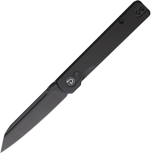 Defcon Button Lock Folder Black TD013BK