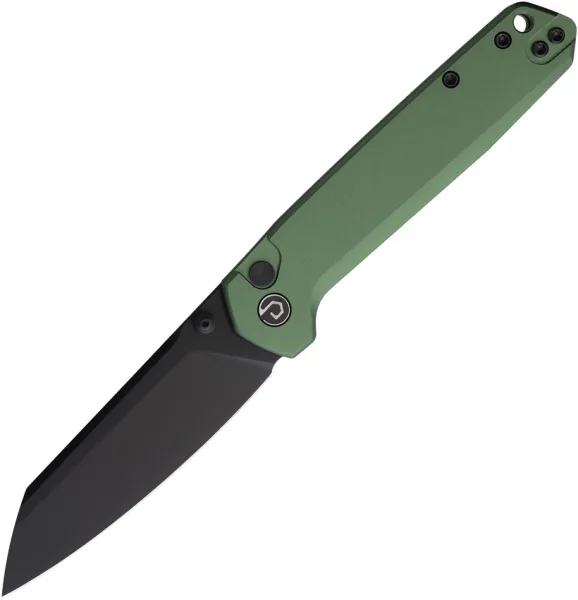Defcon Button Lock Folder OD Green TD015OD