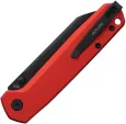 Defcon Button Lock Folder Red TD015RD