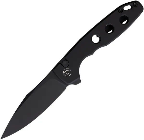Defcon Button Lock Folder Black TD016BK