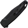 Defcon Button Lock Folder Black TD016BK