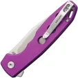 Defcon Button Lock Folder Purple TD016PP