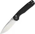Defcon Button Lock Folder Black - TD017BK