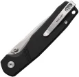 Defcon Button Lock Folder Black TD017BK