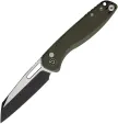 Defcon Button Lock Folder OD Green - TD020OD