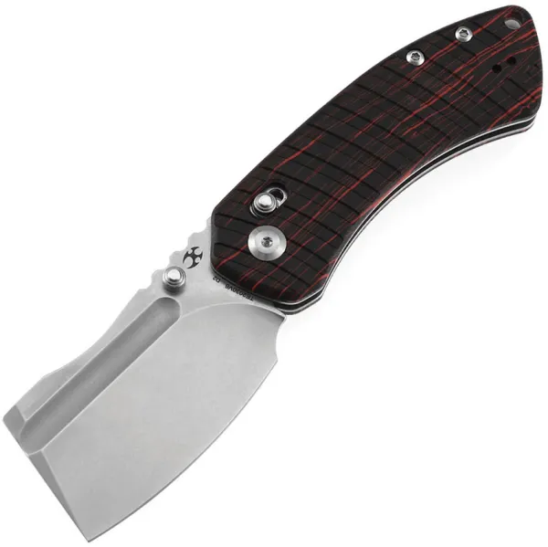 Kansept Knives Korvid V Crossbar Lock blk-Red TE2030V6